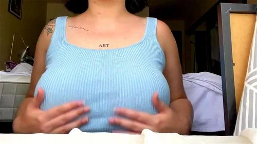 big tits, asmr, solo, scratching