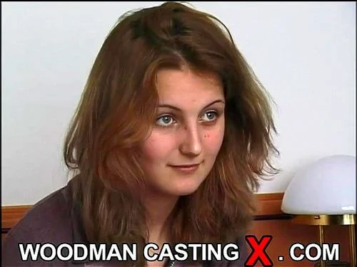 woodman casting, blonde, babe, swallow cum