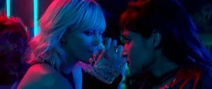 Charlize Theron lesbian sex scene