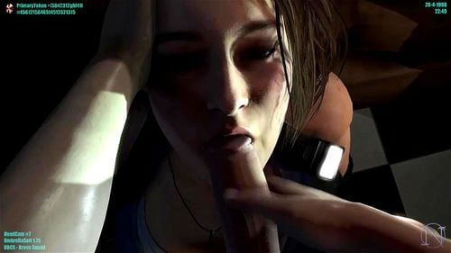 Jill Valentine BJ!: Blowjob, Babe & Chaturbate Porn - SpankBang