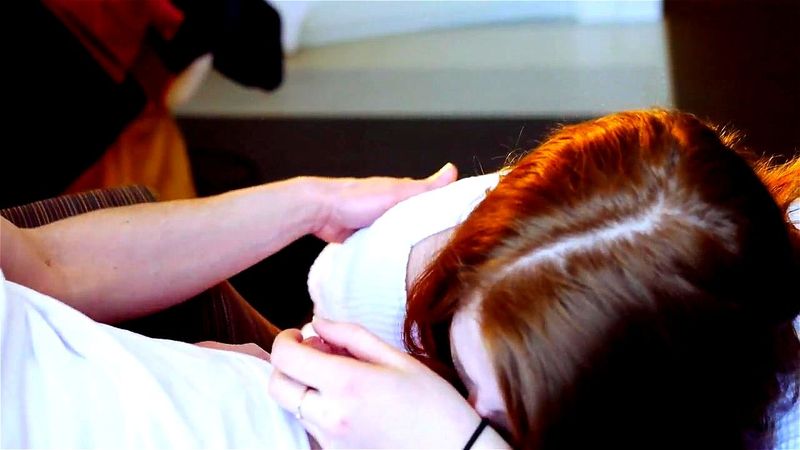 Redhead Givin some Head. Redhead Givin some Head.