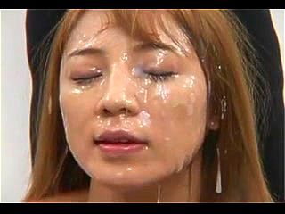 Seika oversees yet another bukkake-gokkun: Jav, Cum In Mouth & Cum On Face Porn