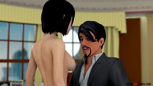 Dad Fucks Sexy Stepdaughter - 3D Hentai Animation