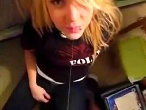 Blonde Emo Teen Blowjob - Watch Goth blowjob - Emo, Goth, Pov Blowjob Porn - SpankBang