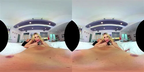 blonde, vr, small tits