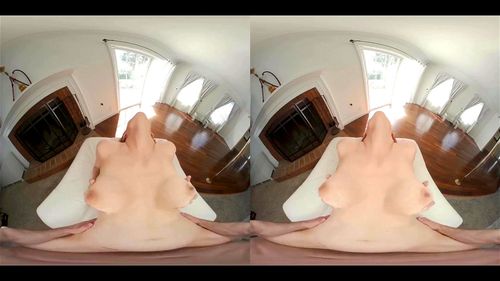 virtual reality, mature, redhead, big tits
