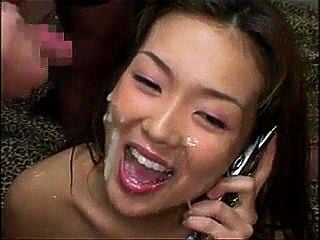 Japanese Cell Phone Bukkake
