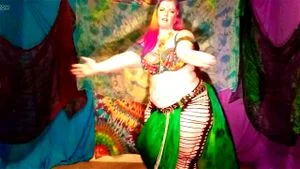 Gorgeous Thick PAWG Belly-Dancing and teasing