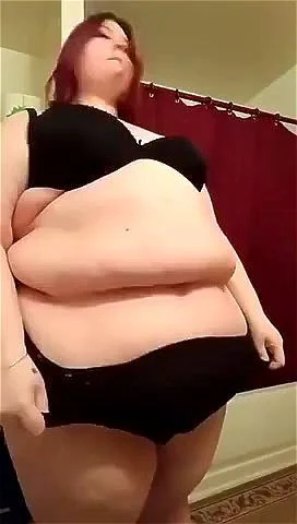 bbw touching herself