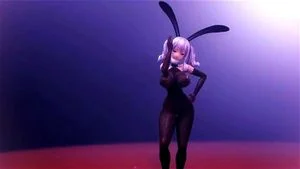 Mmd Bunny girl dance