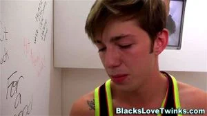 Gay teens ride huge black dick