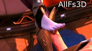 Animated footjob thumbnail