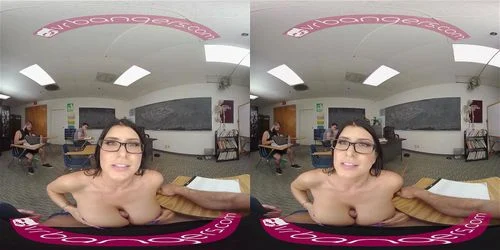 virtual reality, romi rain vr, big tits, vr