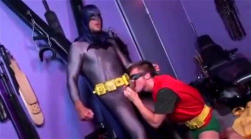 Bat man loves Robi