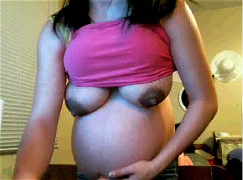 big tits, solo, pregnant, embarazada