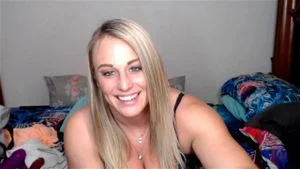 Blonde milf webcam