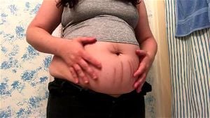 Watch Fat Girl Gets Stretch Marks - Fat, Belly, Obese Porn - SpankBang