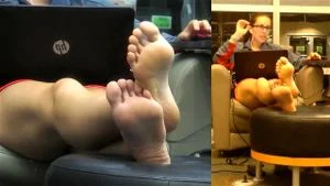 Candid feet thumbnail