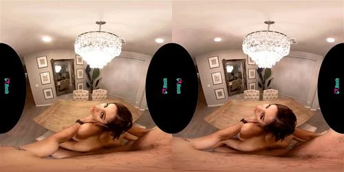 virtual reality, babe, brunette, vr porn