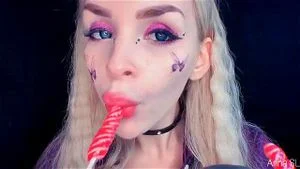 asmr licking thumbnail