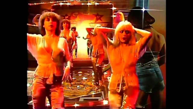 80's Euro Music show go-go girls