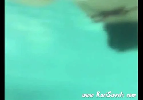 Kari Sweets, babe, underwater, solo