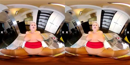 virtual reality, vr, milf, big tits