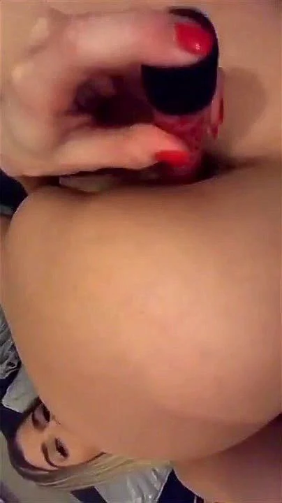 dildo in ass, solo, big tits, masturbation