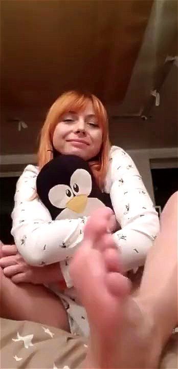 Redhead Feet Show Redhead Feet Show