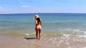 Asss in the beach