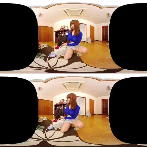 mikuru shiiba, big tits, vr, virtual reality