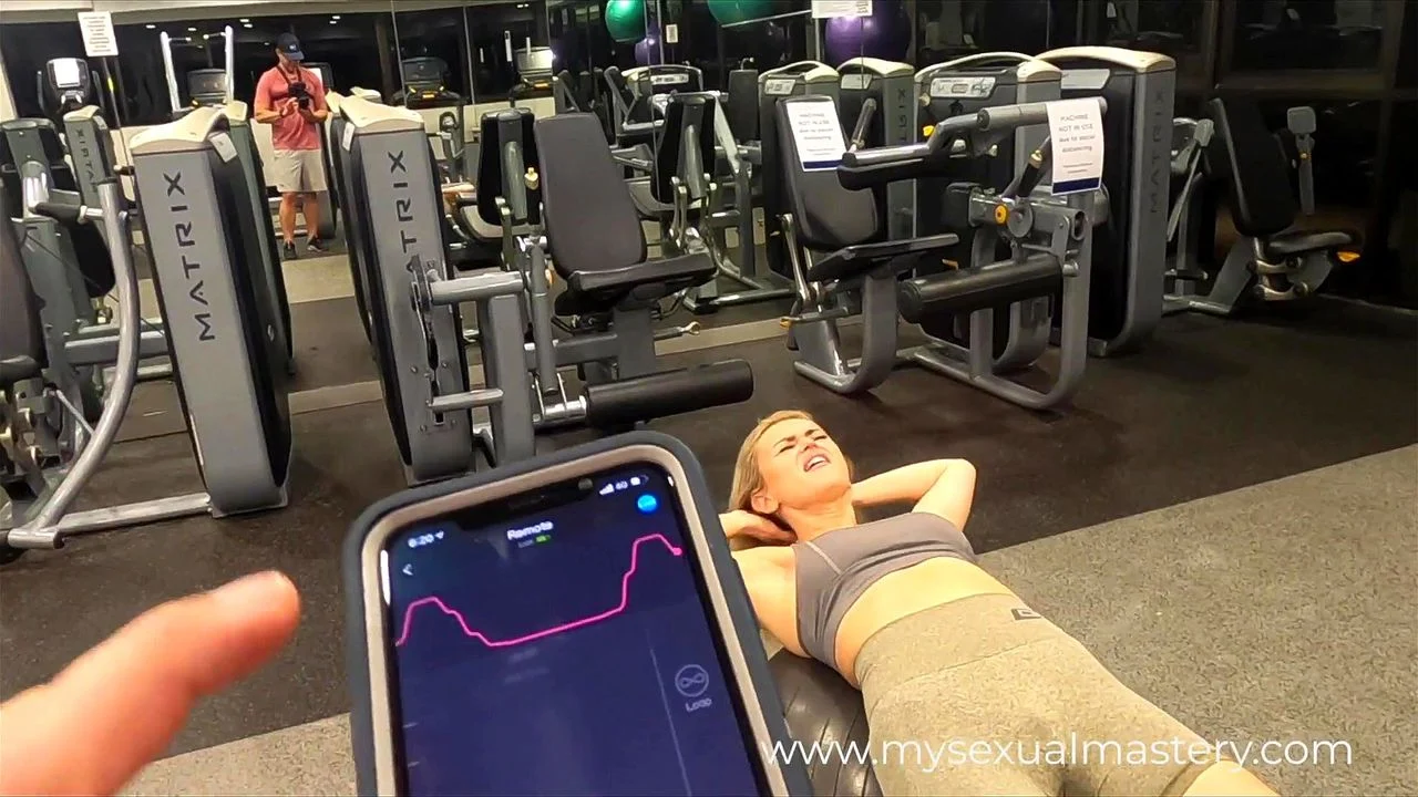 Voyeur Sex At The Gym - Watch Sexy Girl Working out with Remote Control Sex Toy in Public Gym -  Remote Vibrator, Vibrator Public, Vibrator Control Public Porn - SpankBang