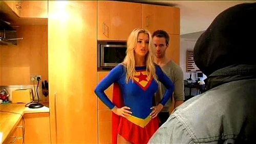 superheroine, supergirl, blonde, fetish