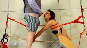 To much of rope and hot BDSM submissive sex