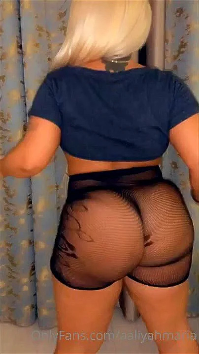 aaliyah maria, booty shaking, striptease, big ass