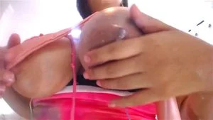 Insane milking latina lactating huge breasts thumbnail