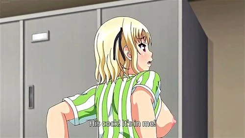 big tits, anime hentai, jk to ero konbini tenchou, japanese