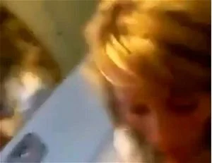 Gorgeous Blonde MILF Slut Fucked In Train