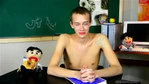 Slender Twink Pornstar Interviewing Jt Wreck