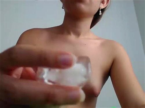 Latina Teen Plays with Puffy Nipple