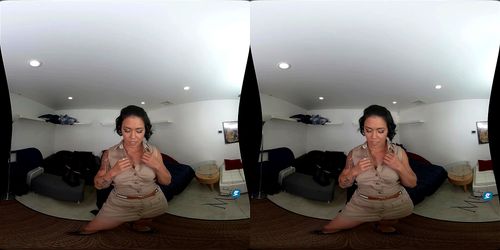 virtual reality, vr, solo, small tits