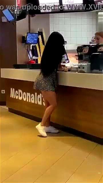 At McDonald's