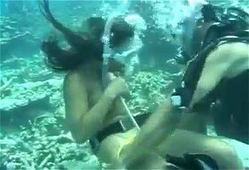 aqua sex, underwater, beach, creampie