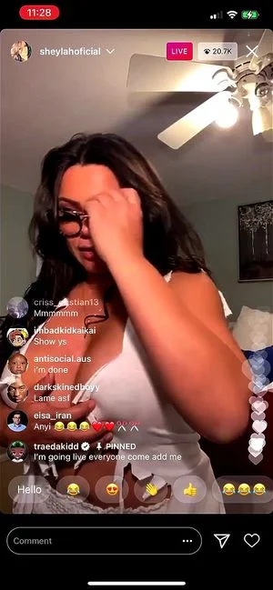 Big Tits Nipple Slip on Instagram Live - Tnaflix.com