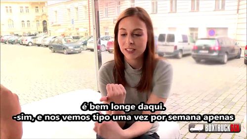 Oferecendo um Roupa e uma Foda - Box Truck Sex, Praga, Public Porn - SpankBang