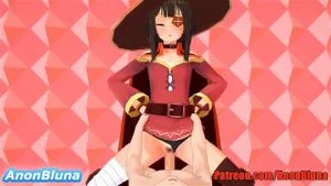 ppppuxkoikatsu anonbluna konosuba