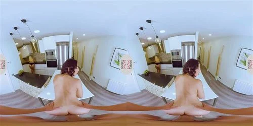 brunette, vr, vr porn, virtual reality