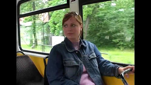 Milena velba tram - Milena Velba, Public, Milking Porn