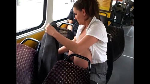 Milena velba tram - Milena Velba, Public, Milking Porn