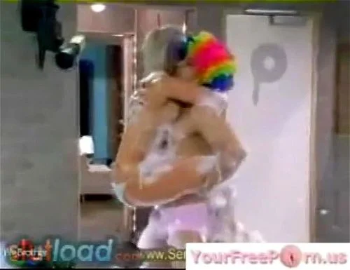 blowjob, big brother reality show, interracial, reality show